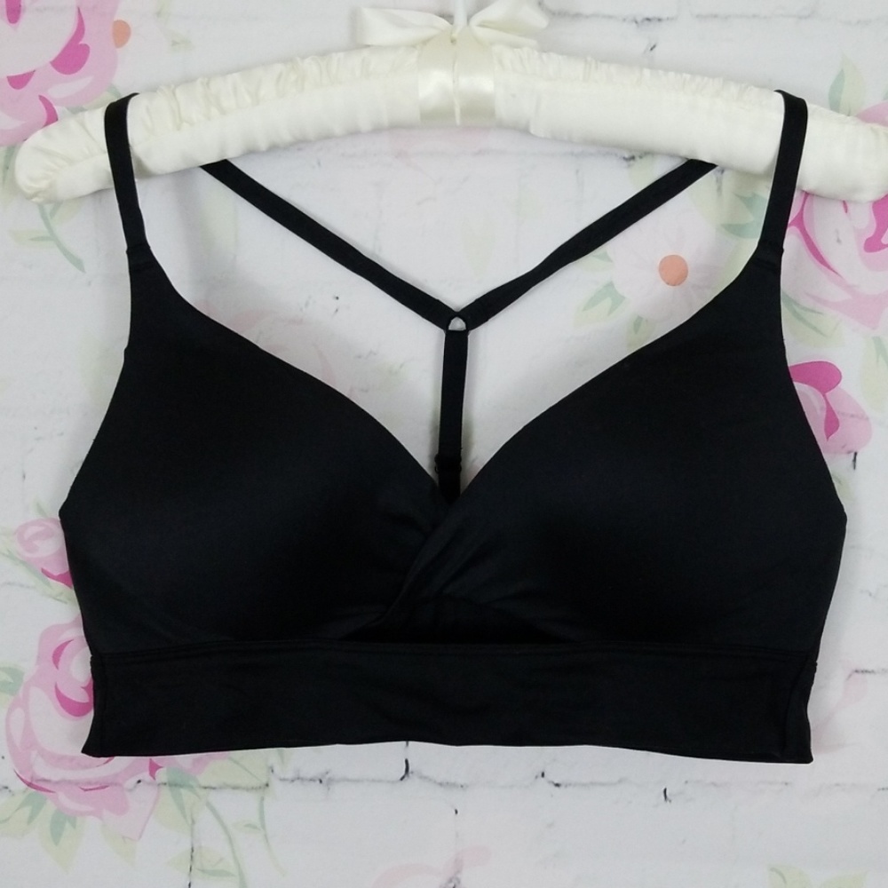 Victoria's Secret Black Sleep Uplift No wire 36B